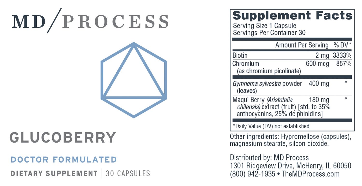 BloodSugarBerry.com Supplement Facts